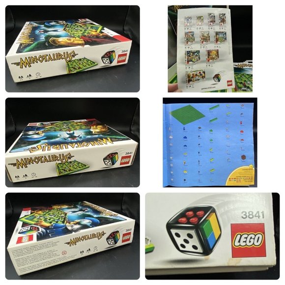 Lego Game Minotaurus 3841 Board Game Box Mini Figures Manuals READ - Picture 3 of 16